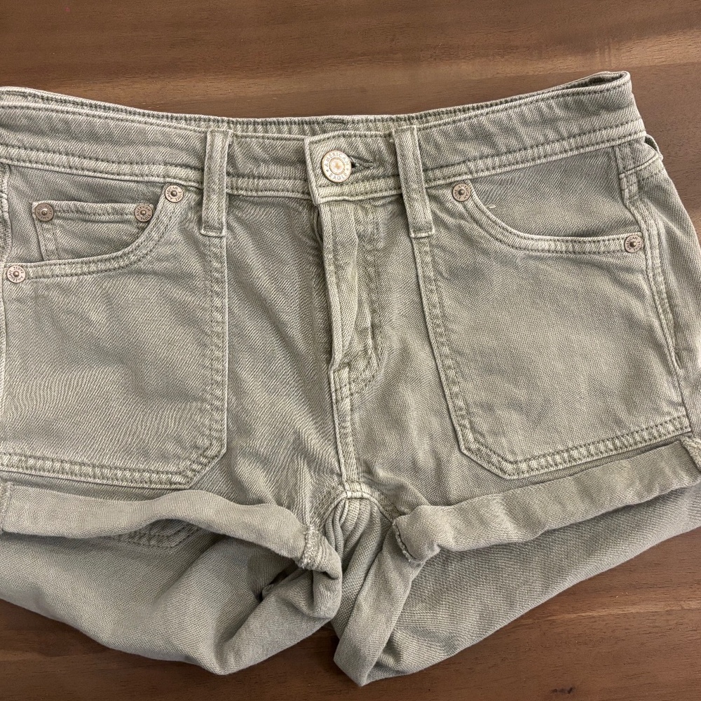 American Eagle Stretch Denim Shorts size 000